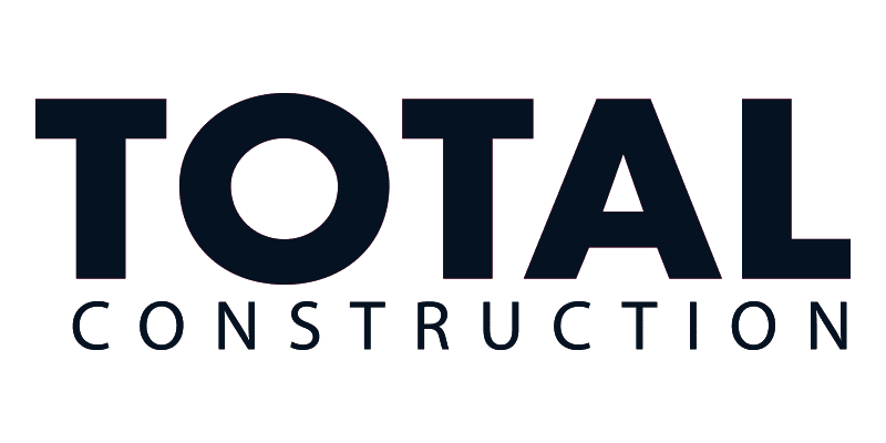 total construction logo blueblack