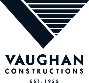 vaughan constructions logo trans blueblack